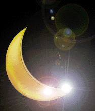 Le croissant de lune.